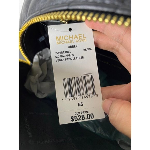 Michael Kors Abbey MD Quilted Backpack main image 6